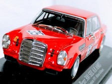Rare Minichamps Mercedes 300Sel6.8 Amg Hockenheim 1971 35 Red 1/43