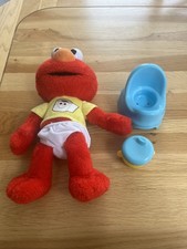 Sesame Street Elmo Potty Time Training 12" Plush Soft Toy with Sounds