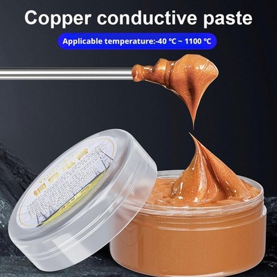 Copper-Grease High Temperature Electrical Contact Grease 30g Conductive Paste  