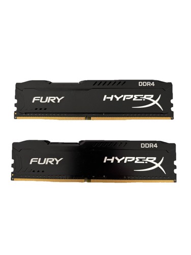 HyperX FURY DDR4 SDRAM DIMM Kit, 2x4GB RAM Module, Modell HX421C14FBK2/8