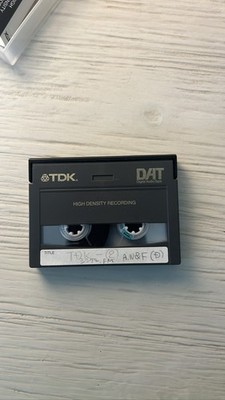 TDK DAT Digital Audio Tape Blank Cassette Previously Owned