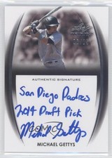 2014 Leaf Trinity Silver 6/25 Michael Gettys #A-MG1 Auto 4x4