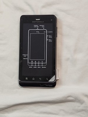 Vintage Motorola Droid 3 XT862 Verizon Android Slider Keyboard New Open Box
