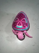 Little Live Pets Pippy Drops Lil Turtle Electronic Walking Swim Pink Watermelon