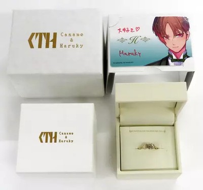 KADOKAWA Encode Haruki & Kaname Silver Ring Set Collectible 2020 Used