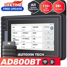 OBD2 Scanner Wireless TOPDON AD800BT Free Update For Life