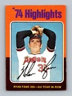 1975 Topps #5 Nolan Ryan Highlights VGEX-EX Vintage HOF Baseball Card