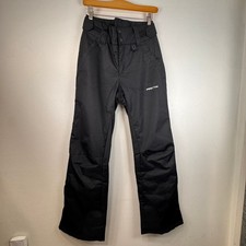 Arctix Womens Black Insulated Snow Pants Ski Snowboard Regular Fit Small
