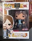 VAULTED Funko PoP: Bloody BIKER DARYL #96 The Walking Dead PX Previews Exclusive