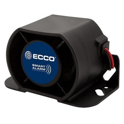 Ecco EA9724 Back Up Alarm   Surface Mount, Multi Frequency, 77 97 Db, 12 24 Volt