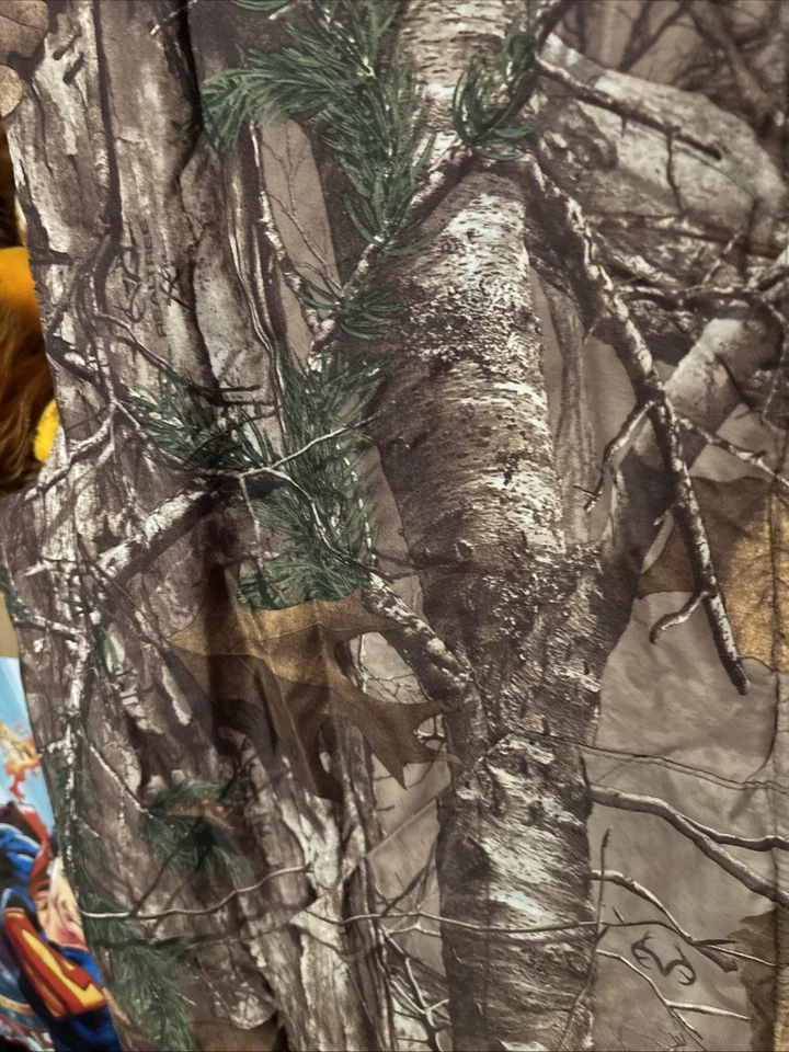 RealTree Vest Men’s XXL Reversible Camo Orange Fleece Warm Outdoor Layer A+ - Image 2 of 4