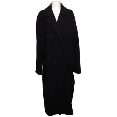3 Suisses, Mantel, Damen, Größe: L, Schwarz, Polyamid/Polyester/Wolle #e5C