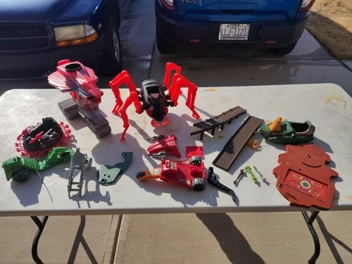 Vintage He-Man Motu Toy Accessories Vehicles Weapons Lot