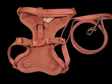 Adjustable Cat Harness W/Leash One Sz Fits Most  Adjustable Very Clean Condition