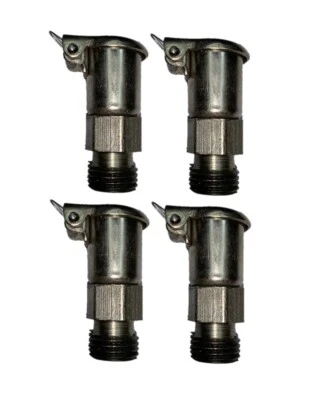 4X 1/2" SPRING OIL CUPS STRAIGHT FITTING 1/4" BSP FITTING MILLING LATHE RDGTOOLS