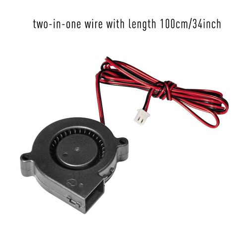 Ultra-quiet DC 12V 0.18A 50mm Blower Brushless Fan 5015 Cooling for 3D I3G9 - Picture 3 of 5