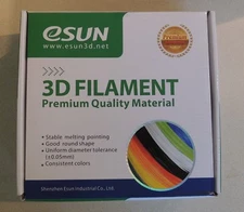 ESUN ABS Black 3D Filament 3.00mm 1Kg