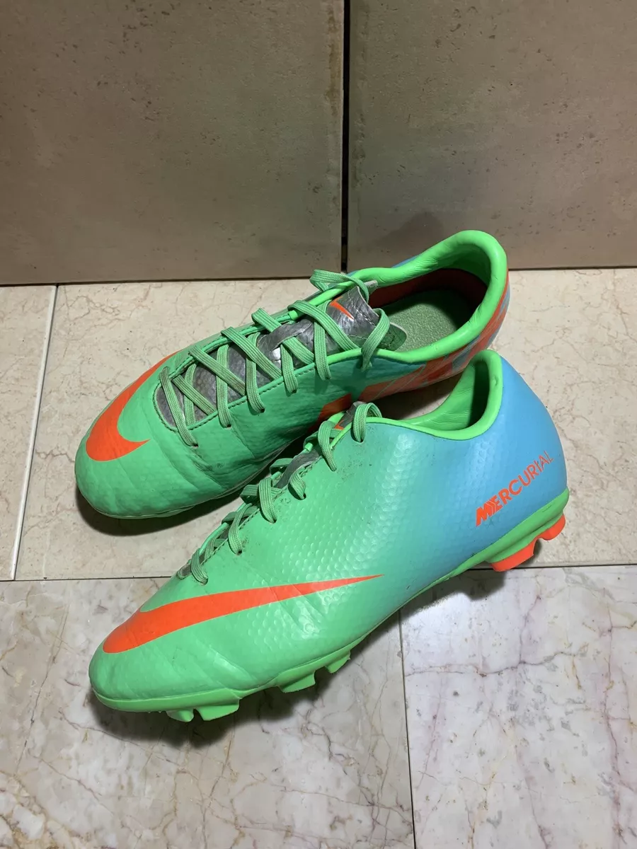 Nike &#034;Mercurial&#034; Green Red Blue Soccer Cleats | eBay