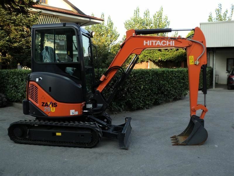 Hitachi ZX 29 U 3 adhesive decals, Complete kit | eBay