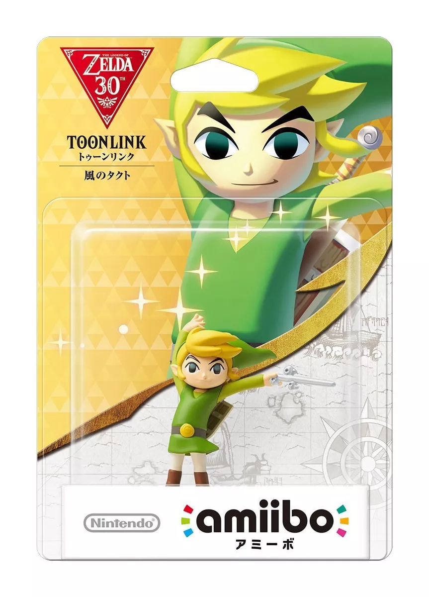 Nintendo 3DS Amiibo Toon Link Wind Waker Legend of Zelda Japan