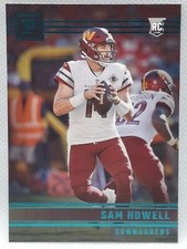 2022 Panini Chronicles Panini Sam Howell RC Rookie Card Teal #PA-5. rookie card picture