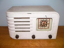 Vintage Stromberg-Carlson 500-H Bakelite AM Vacuum Tube Radio, Working Condition
