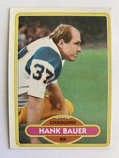 1980 Topps Football #108 Hank Bauer