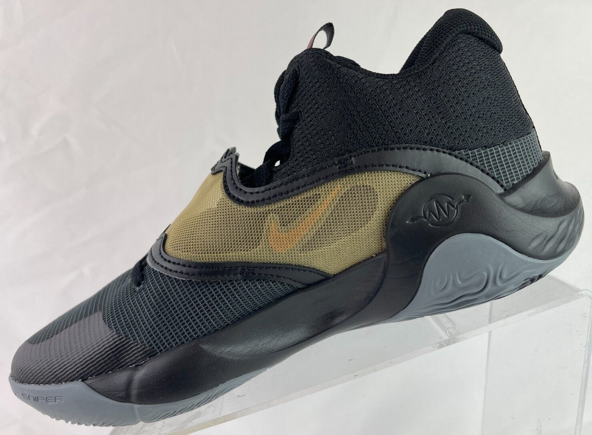 Nike KD Trey 5 X Basketball Shoes Black/Metallic Gold DD9538  display picture 1