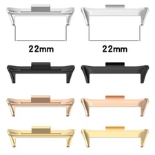 22mm Watch Strap Band Adaptors Connectors Stainless Steel For Mi Smart Band8 Pro