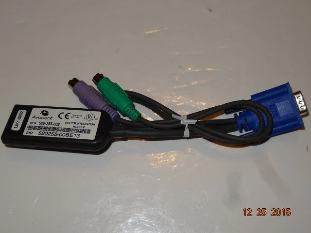 Avocent 520-255-002 KVM System Integration Modules PS2 - Image 2 of 2
