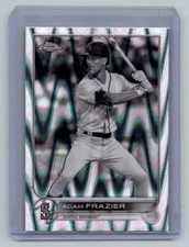 2022 Topps Chrome B/W Lava Adam Frazier Seattle Mariners #47