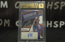 2019-20 Optic RJ BARRETT Purple Stars Prizm Dominator AUTO BGS 9.5 RC /29 96a