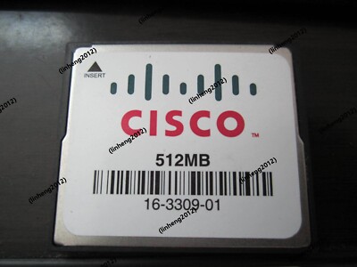 Genuine Cisco 512MB CF Compact Flash Memory Card