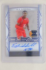 E. J. Liddell - 2023 Leaf Trinity Basketball Clear Autograph #8/30