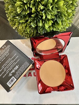 Kat Von D KVD Lock It Powder Foundation Color: Tan 170 Full Size Compact NIB .