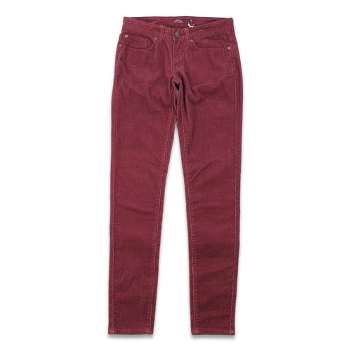 Prana Womens Trinity Cord Pants Pom Red 