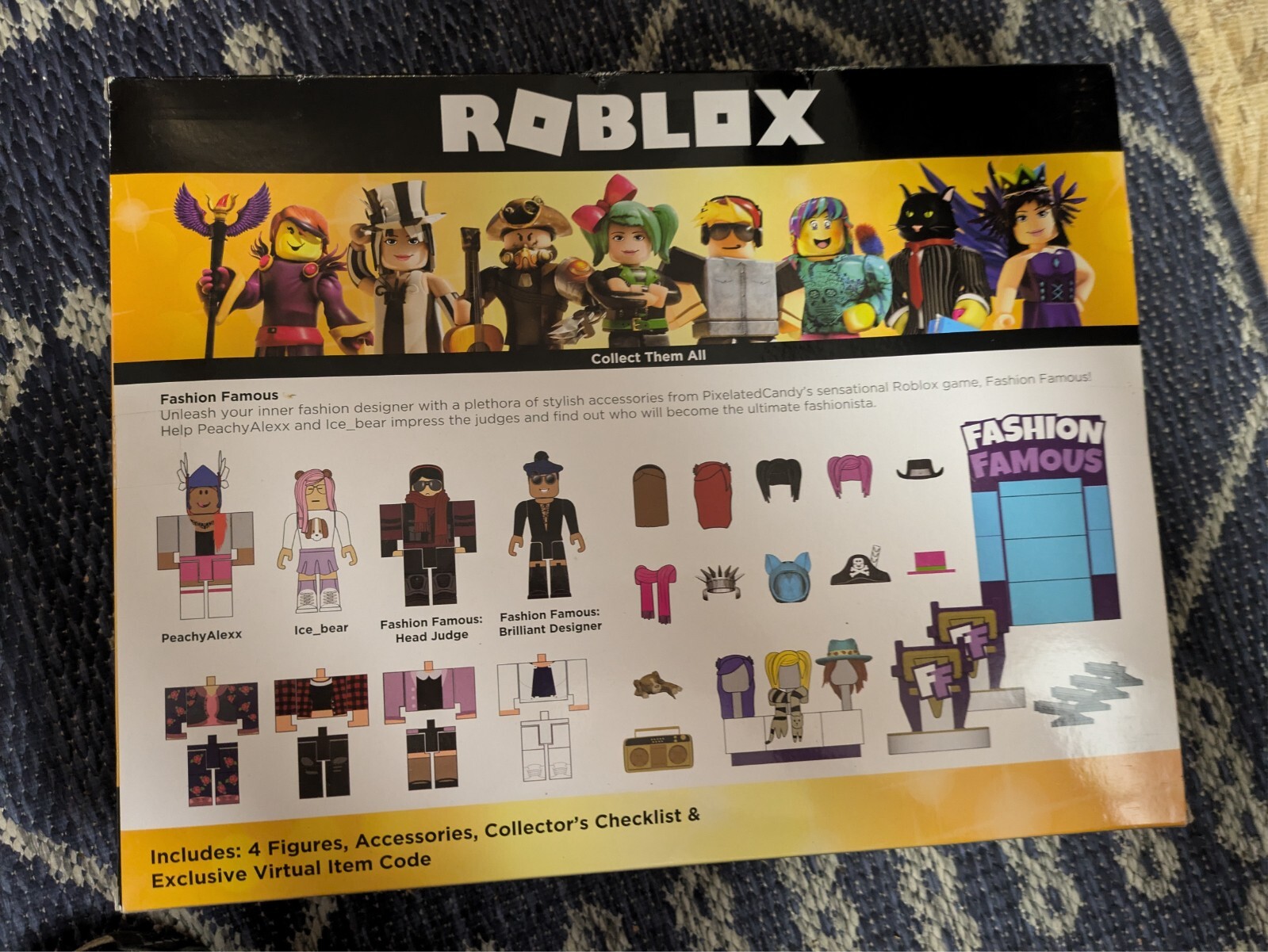 Colección de celebridades Roblox 19821 - Juego famoso de moda