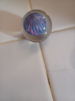 Cool Sulphide Marble Looks Like There's A Jellyfish Inside 