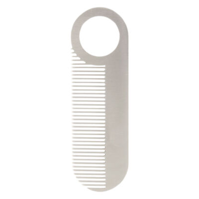 Metal Classic Beard Comb Beard Mustache Comb Travel Comb For Thinner Hair