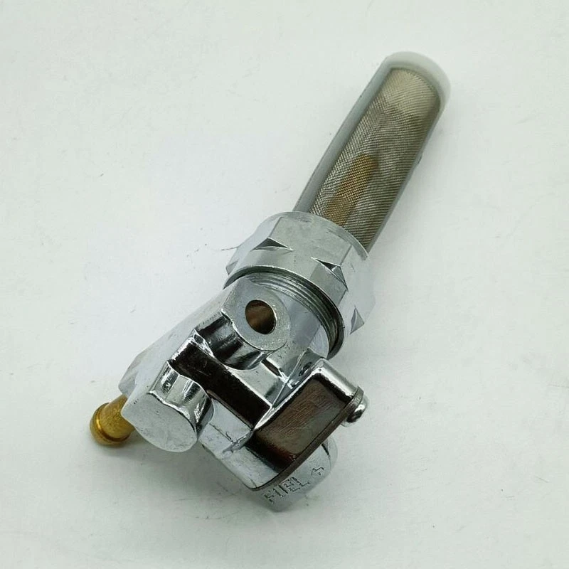 Interruptor de válvula Petcock del tanque de combustible para Harley Davidson KH Sportster 1954 1955 1956 Foto 3 de 4