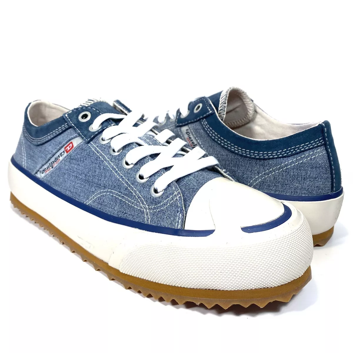 Diesel sales blue sneakers