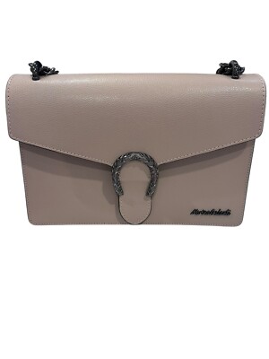 Marina Galanti Verra-pelleCrossbody Bag Leather100% AUTHENTIC LEATHER.Beige.