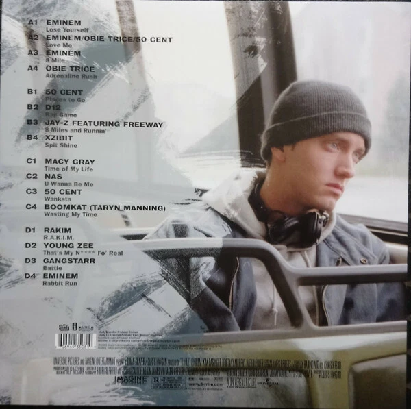 8 MILE 2X LP VINYL NEW!! EMINEM LOSE YOURSELF, 50 CENT, WANKSTA, NAS, JAY-Z, D12 - Image 4 of 4