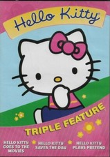 Hello Kitty Triple Feature / 3 DVD Set New / Hello Kitty Saves The Day 