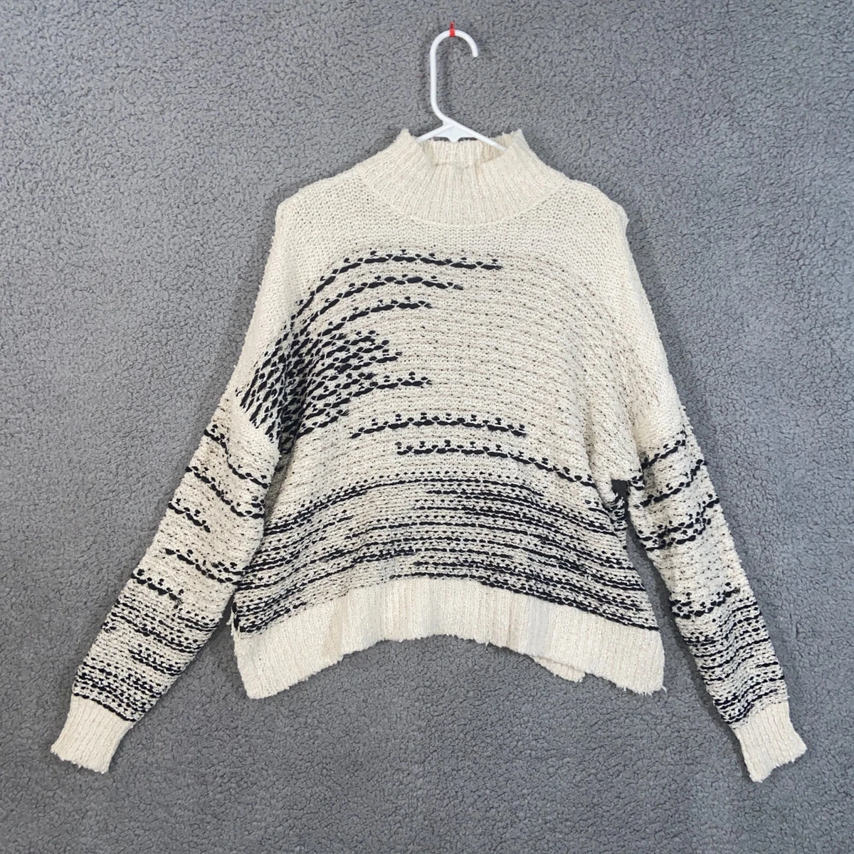 Off white cheap rose sweater