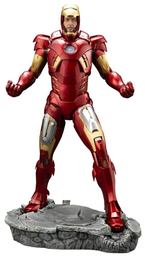 Kotobukiya 1/6 Avengers Series Marvel Avengers Película Iron Man Mark 7 Artfx