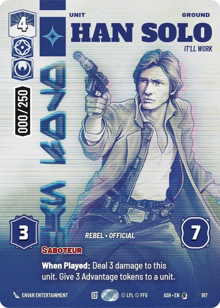 Star Wars CCG Han Solo Individual Trading Card Games for sale - eBay