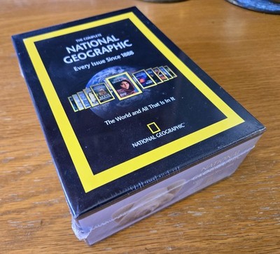 The Complete National Geographic Since 1888 Windows Mac DVD-ROM Software NEW