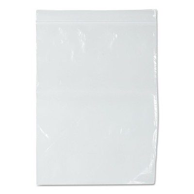 ZIPPIT RESEALABLE BAGS, 2 MIL, 9 X 12, CLEAR, 1,000/CARTON