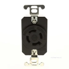P&S Twist Locking Receptacle Outlet L20-20R 20A 347/600V 3ØY OLDSTYLE L2020-R